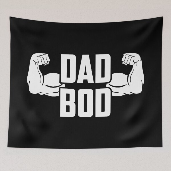 Item preview, Dad Bod Muscle Strong Man Daddy Funny Fathers Day designed and sold by haselshirt.
