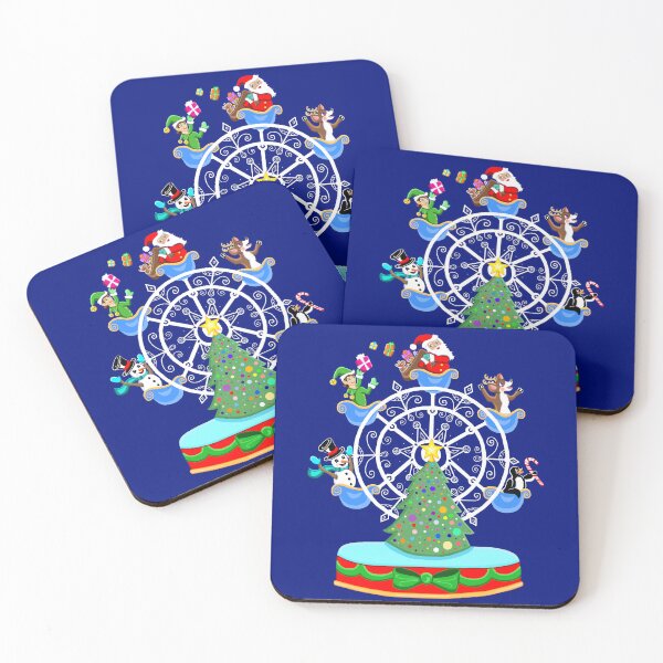 Item preview, Festive Christmas Ferris Wheel  designed and sold by Deborah Camp.