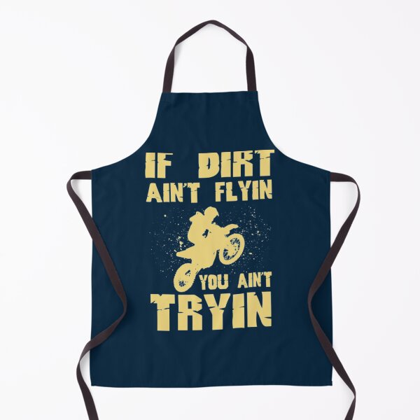 Item preview, Dirt Bike I Motocross Dirt Ain_t Flyin   designed and sold by RoseWilderCo.