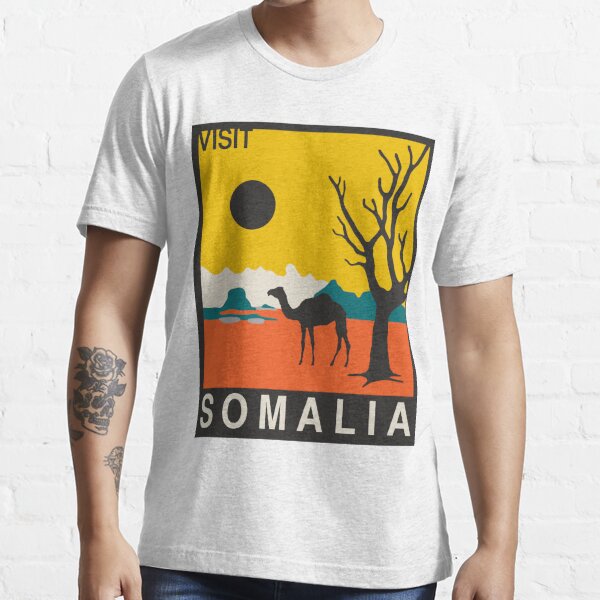 Somalia T Shirt By Finlaymcnevin Redbubble