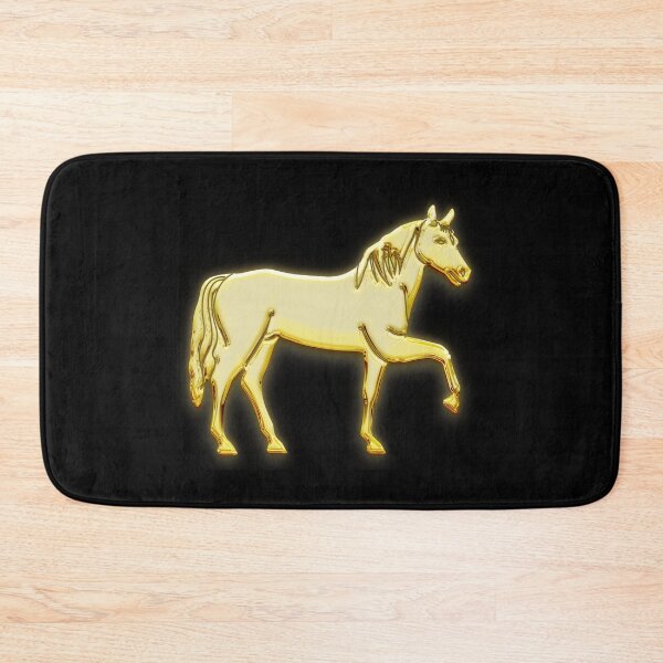 Item preview, Golden Standing Horse 3d t-shirt  designed and sold by KARTICK DUTTA.