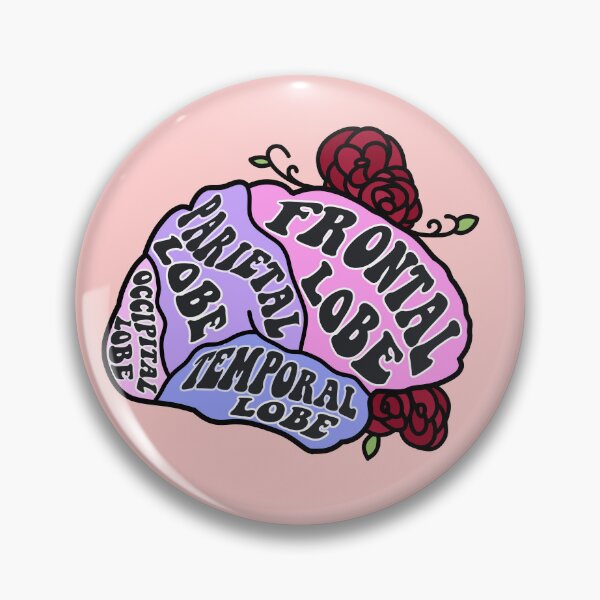 Item preview, Anatomical brain - pink colors designed and sold by Preslava Genova.