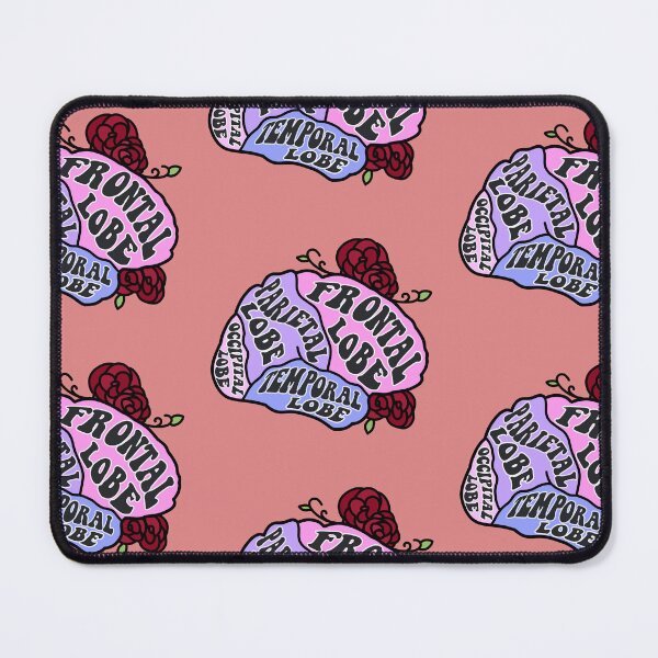 Item preview, Anatomical brain - pink colors designed and sold by Preslava Genova.