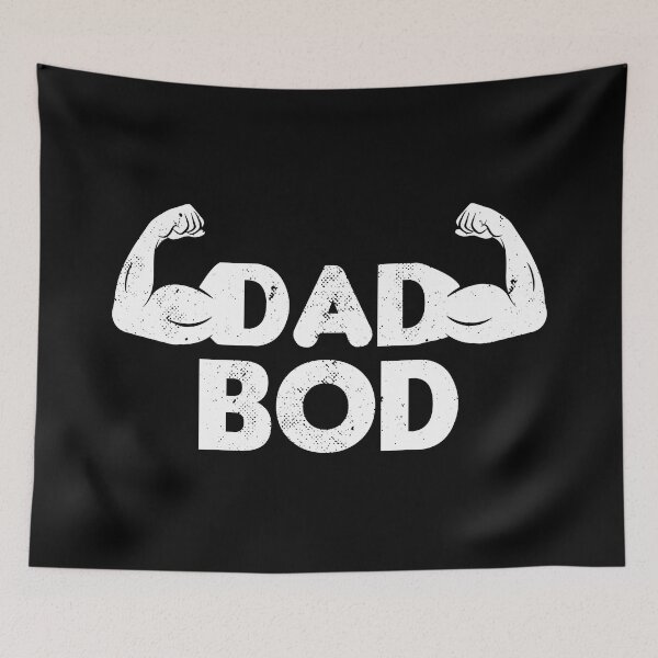 Item preview, Dad Bod Muscle Strong Man Daddy Funny Fathers Day designed and sold by haselshirt.