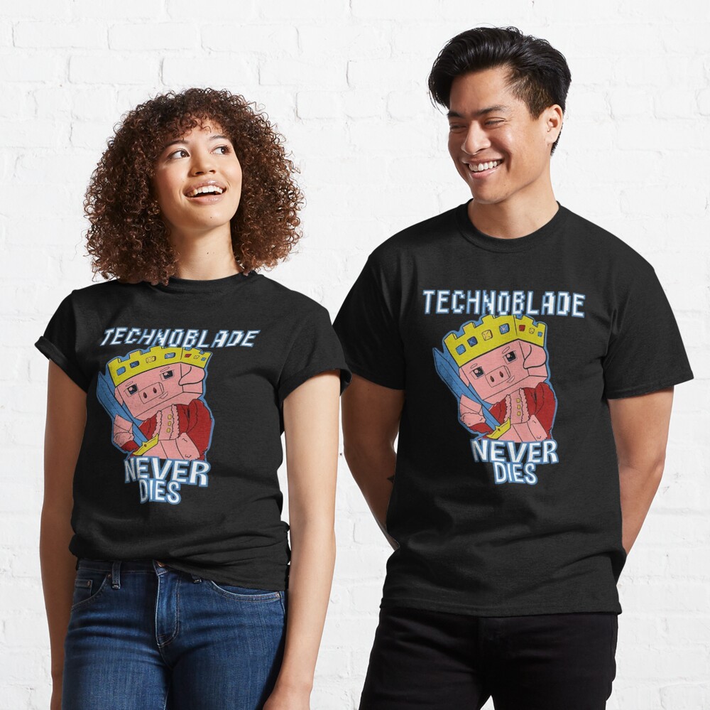 Technoblade Shirt, RIP Technoblade Shirt, Technoblade Never Dies Shirt,  Sweatshirt, Hoodie Poster for Sale by fakenamehame