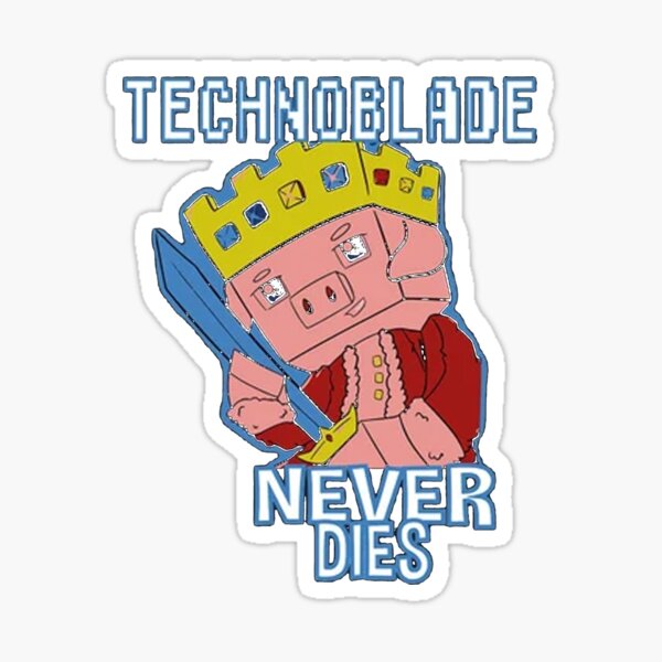 Technoblade Shirt, RIP Technoblade Shirt, Technoblade Never Dies Shirt,  Sweatshirt, Hoodie Poster for Sale by fakenamehame