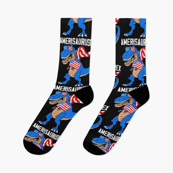 Item preview, Amerisaurusrex USA Flag 4th of July T-rex Dinosaur Lover designed and sold by haselshirt.
