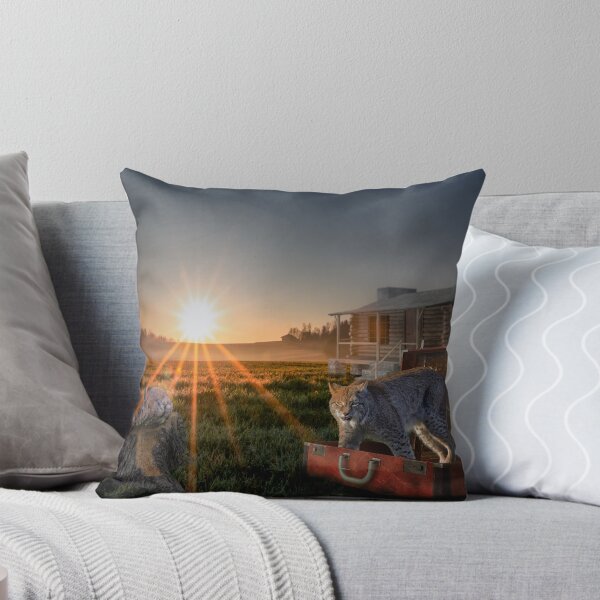 Item preview, Gathering at the forest house at sunrise designed and sold by OskiOnTour.
