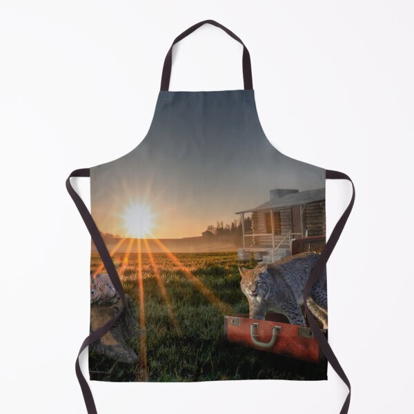 Item preview, Gathering at the forest house at sunrise designed and sold by OskiOnTour.