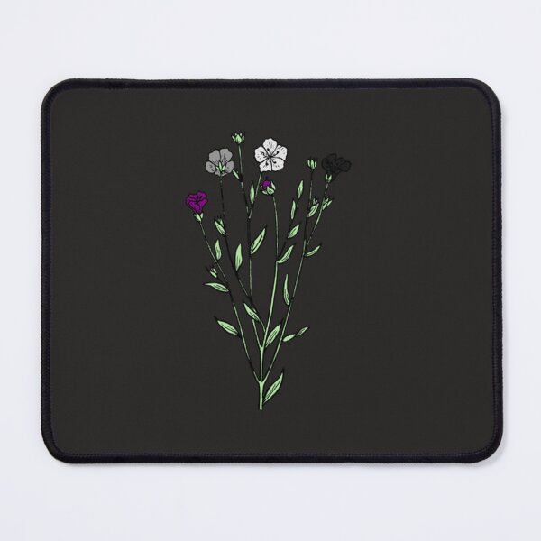 Item preview, Subtle Asexual Pride Flax Spri designed and sold by hieberala.