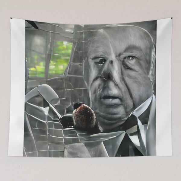 Item preview, Alfred Hitchcock  designed and sold by Lachrymosa.