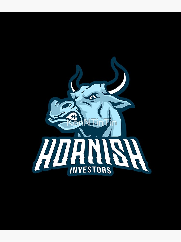 "Hornish Investors Proud Bull Logo" Poster for Sale by KonNTinTin