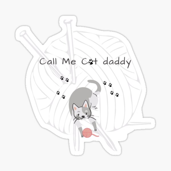 Funny Cat Dad T Sticker Sticker For Sale By Artiish Redbubble 3479