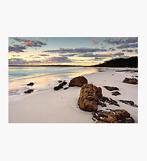 Hyams Beach Jervis Bay at sunrise landscape seascape Photographic Print