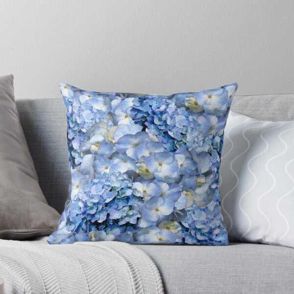Aperçu de l'œuvre Hortensias bleus - art floral créée et vendue par MarionsArt.