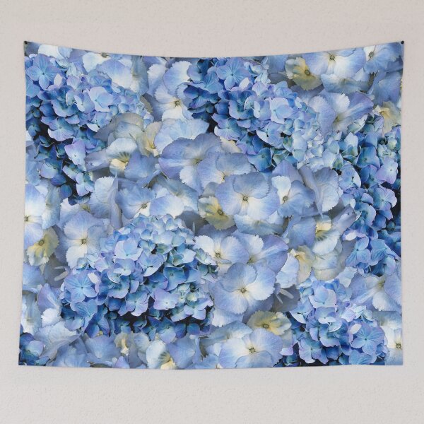 Item preview, Blue hydrangea - floral art  designed and sold by MarionsArt.