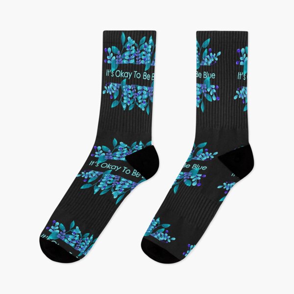 Item preview, It's Okay To Be Blue designed and sold by Sofia Lopes.