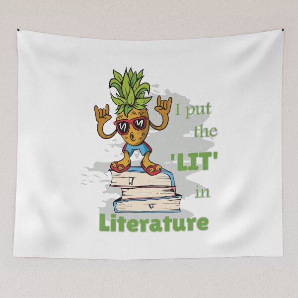 Item preview, Funny Sayings Literature Books Writing Cool Pineapple designed and sold by JanooFactory.