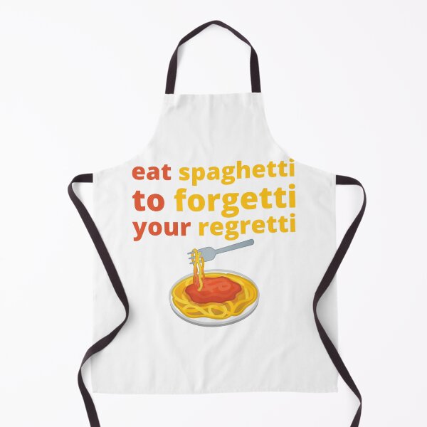 Item preview, Eat Spaghetti To Forgetti Your Regretti designed and sold by zakariadesigner.