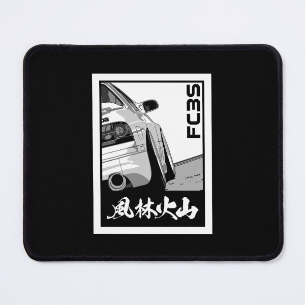 Item preview, Rx7 FC3S Furinkazan Poster designed and sold by florekleckm.