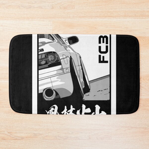 Item preview, Rx7 FC3S Furinkazan Poster designed and sold by florekleckm.
