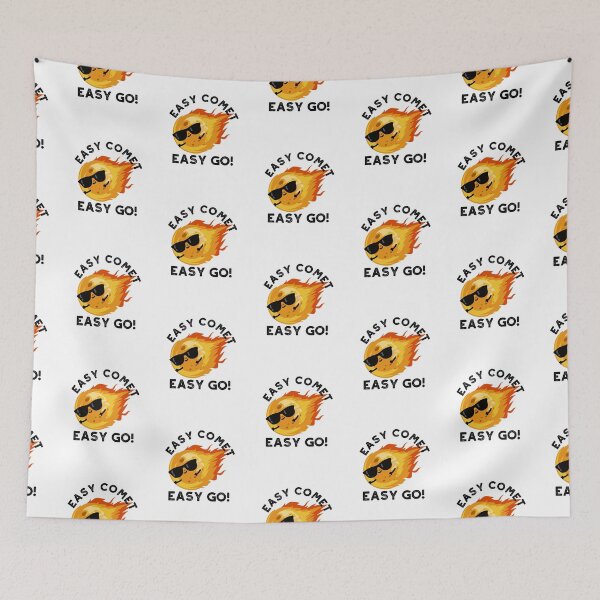 Item preview, Easy Comet Easy Go Funny Funny Astronomy Puns  designed and sold by punnybone.