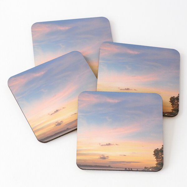 Sunset in New York Coasters (Set of 4)