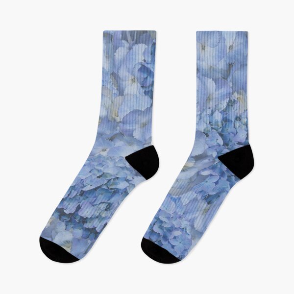 Item preview, Blue hydrangeas, delicate vintage look - floral art  designed and sold by MarionsArt.