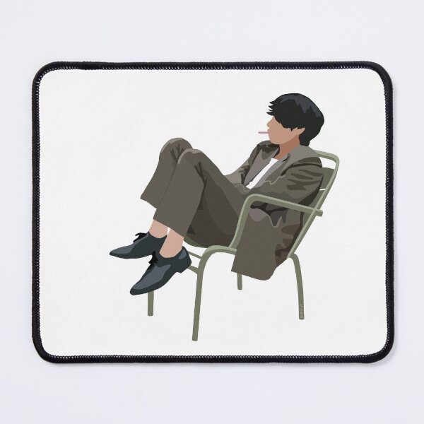 Item preview, Taehyung eating a lollipop in Paris designed and sold by mymikrokosmos.