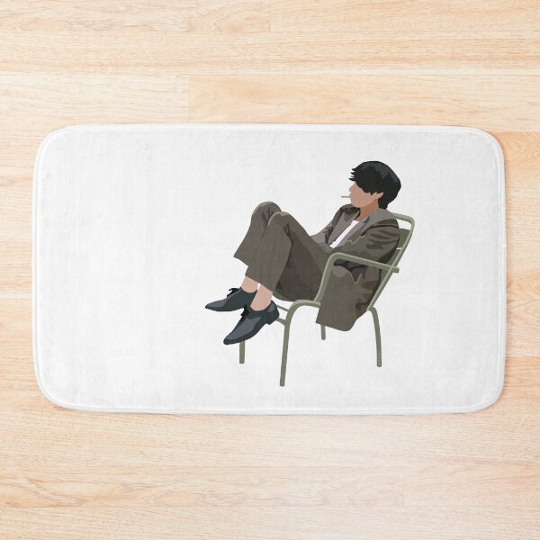 Item preview, Taehyung eating a lollipop in Paris designed and sold by mymikrokosmos.