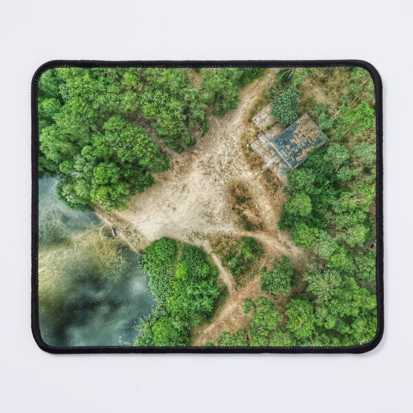 Item preview, Small forest lake in Havelland designed and sold by MarcyDrones.