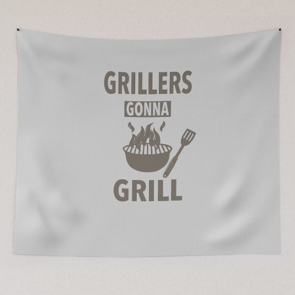 Item preview, Grillers gonna grill funny BBQ shirt designed and sold by TipTopTapo.