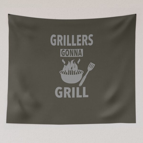 Item preview, Grillers gonna grill funny BBQ design  designed and sold by TipTopTapo.