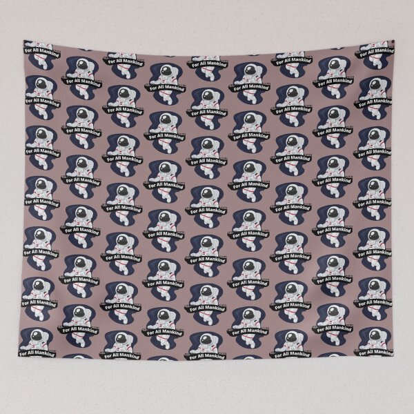 Item preview, For all Mankind, astronaut in space   designed and sold by Ncraftboutique.