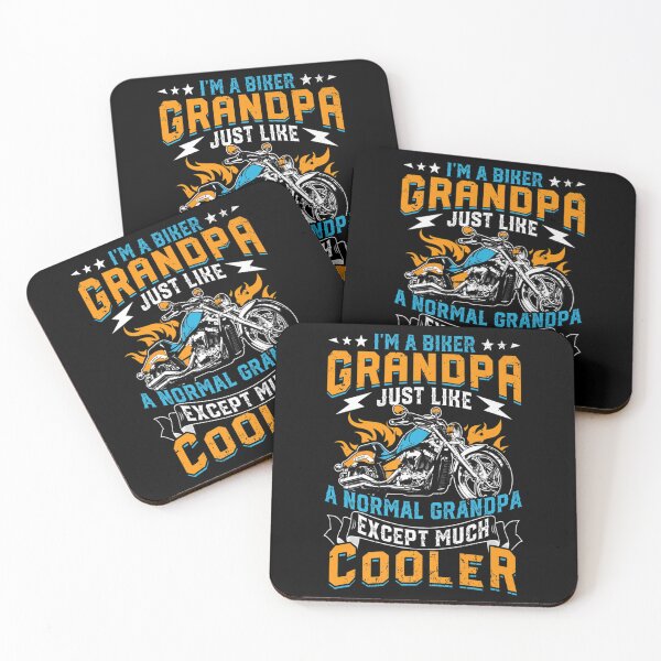 Item preview, Cool grandpa motorcycle gift idea Premium designed and sold by Sarena84.