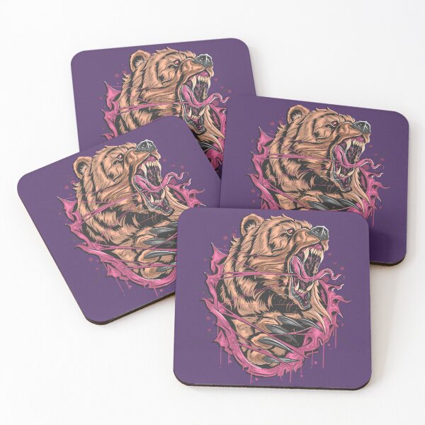 Item preview, grizzly mama bear angry designed and sold by Crazyideeas.