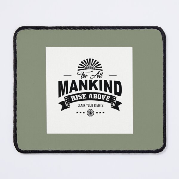 Item preview, JUSTICE FOR ALL MANKIND Premium  designed and sold by Ncraftboutique.