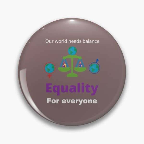 Item preview, Our world needs balance. Equality for everyone   designed and sold by Ncraftboutique.