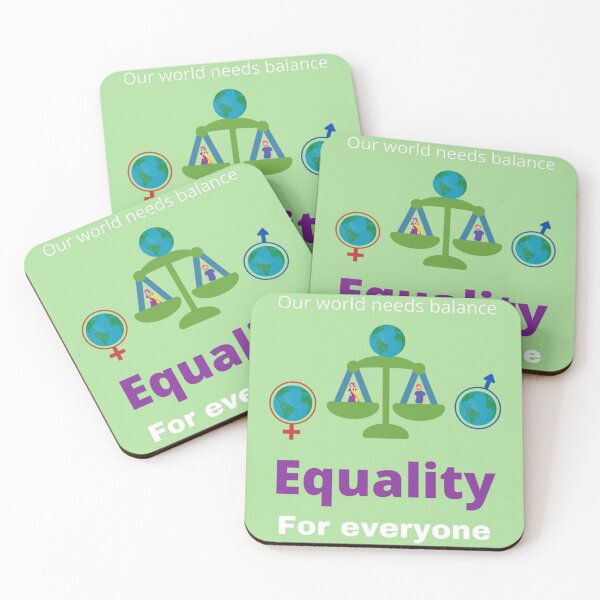 Item preview, Our world needs balance. Equality for everyone   designed and sold by Ncraftboutique.