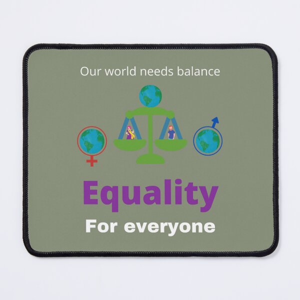 Item preview, Our world needs balance. Equality for everyone   designed and sold by Ncraftboutique.