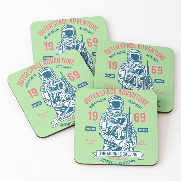 Item preview, Outer Space Adventure - 1969 - The Moon Is Calling   designed and sold by Ncraftboutique.
