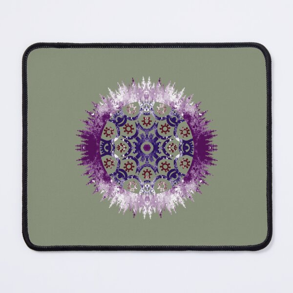 Item preview, Purple Prayer for Harmony among all Humanity and Earth Mandala designed and sold by Ncraftboutique.