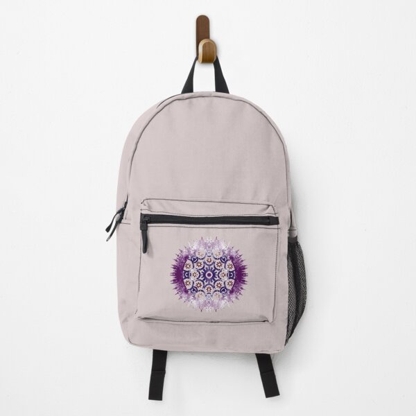 Item preview, Purple Prayer for Harmony among all Humanity and Earth Mandala   designed and sold by Ncraftboutique.