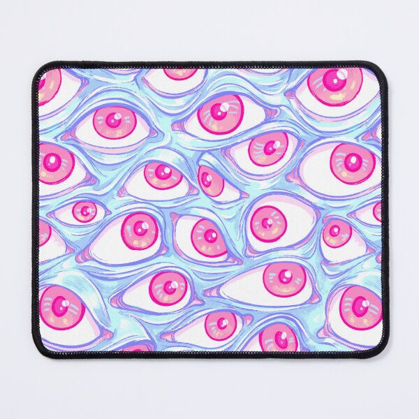 Item preview, Wall of Eyes in Baby Blue designed and sold by Paisley Yazel.