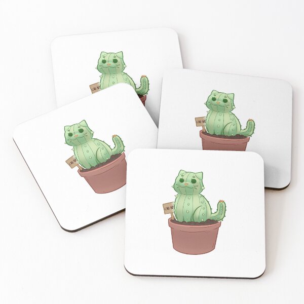 Item preview, Cat-tus - Cat Cactus (White Background) designed and sold by whyzeewhy.