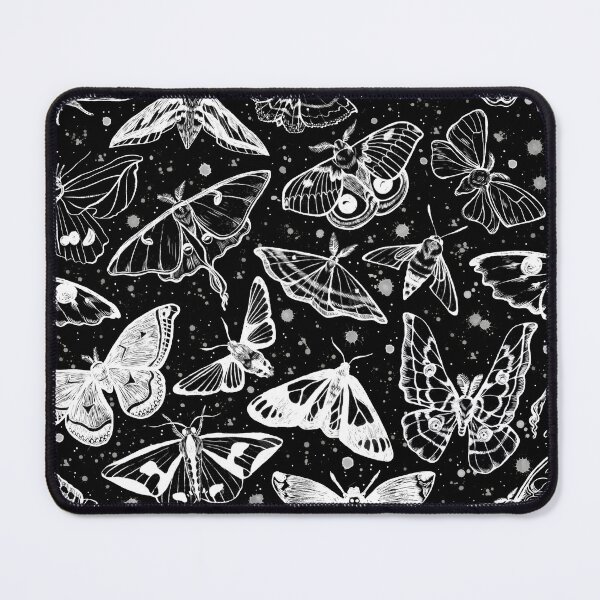 Item preview, Moth Magic on Black designed and sold by Paisley Yazel.