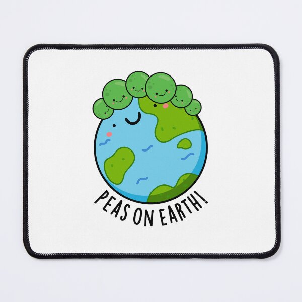 Item preview, Peas On Earth Funny Peace Puns  designed and sold by punnybone.