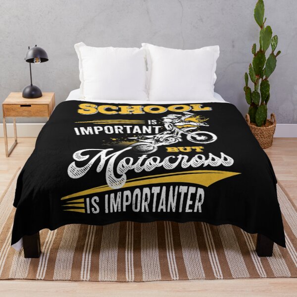 Item preview, School Is Important But Motorcross Is Importanter Dirt Bike Premium designed and sold by Sarena84.