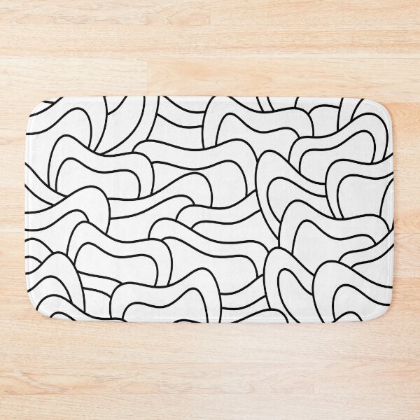 Item preview, Abstract pattern - black and white. designed and sold by K.S ART.