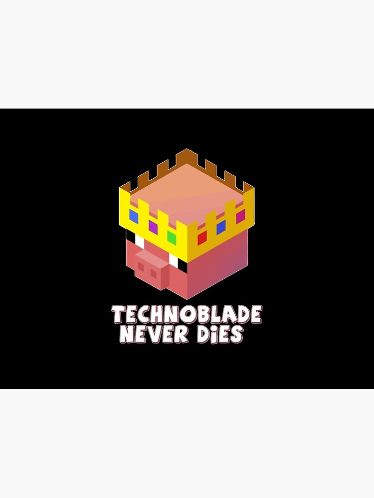 Technoblade never dies, meme Sticker for Sale by ds-4